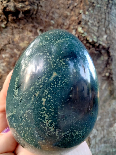 Kambaba Jasper Crystal Egg