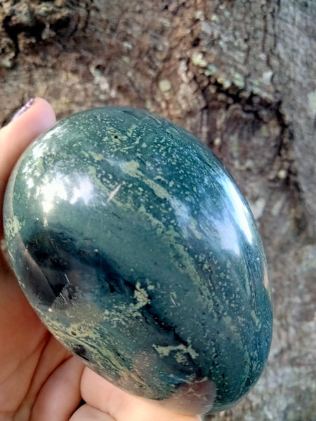 Kambaba Jasper Crystal Egg