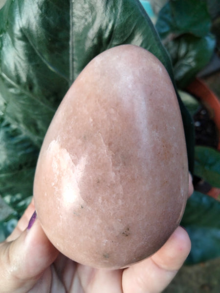 Natural Sandstone Crystal EGG