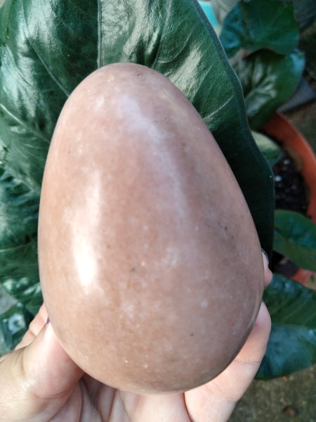 Natural Sandstone Crystal EGG