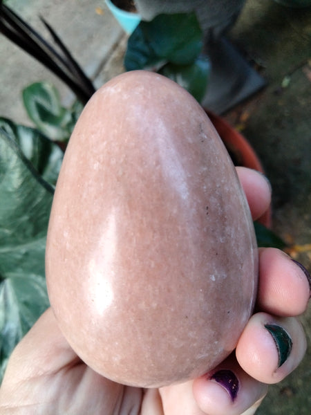 Natural Sandstone Crystal EGG