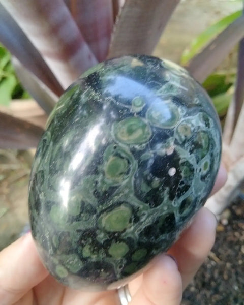 Kambaba Jasper Crystal Egg