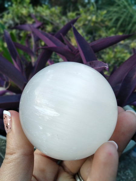 Selenite Sphere