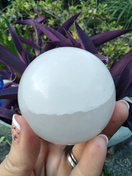 Selenite Sphere