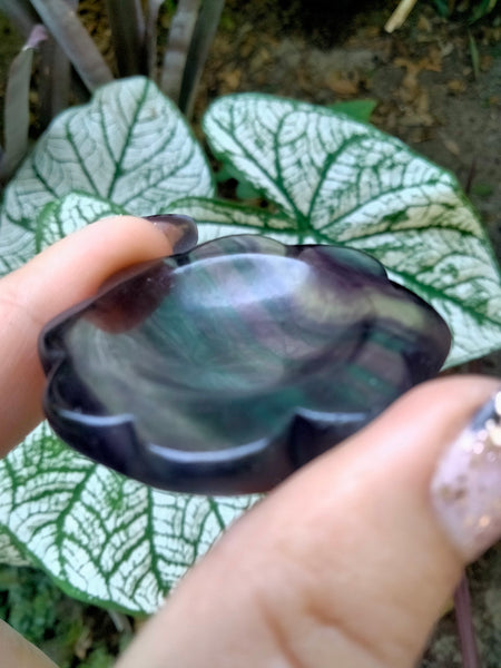 Fluorite Crystal Flower Bowl