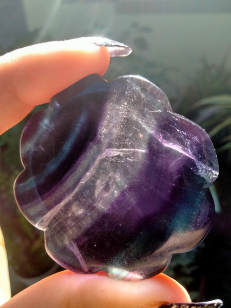 Fluorite Crystal Flower Bowl