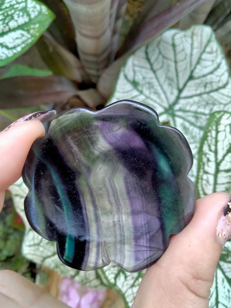 Fluorite Crystal Flower Bowl