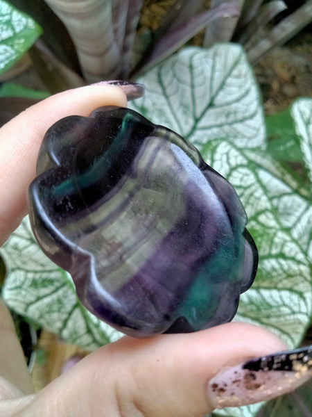 Fluorite Crystal Flower Bowl