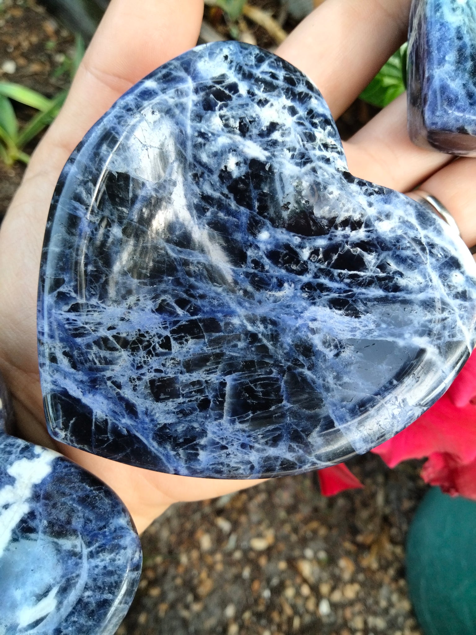 Sodalite Heart Bowl