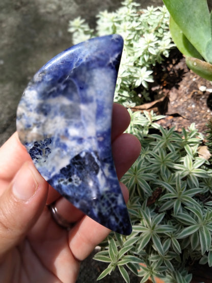 Sodalite Moon Bowl