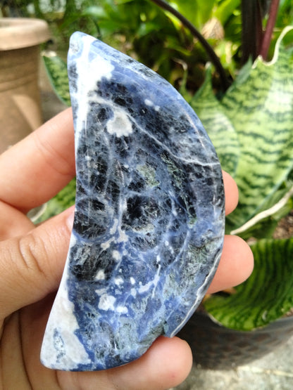 Sodalite Moon Bowl