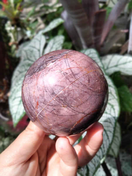 Cherry Creek in Jasper sphere