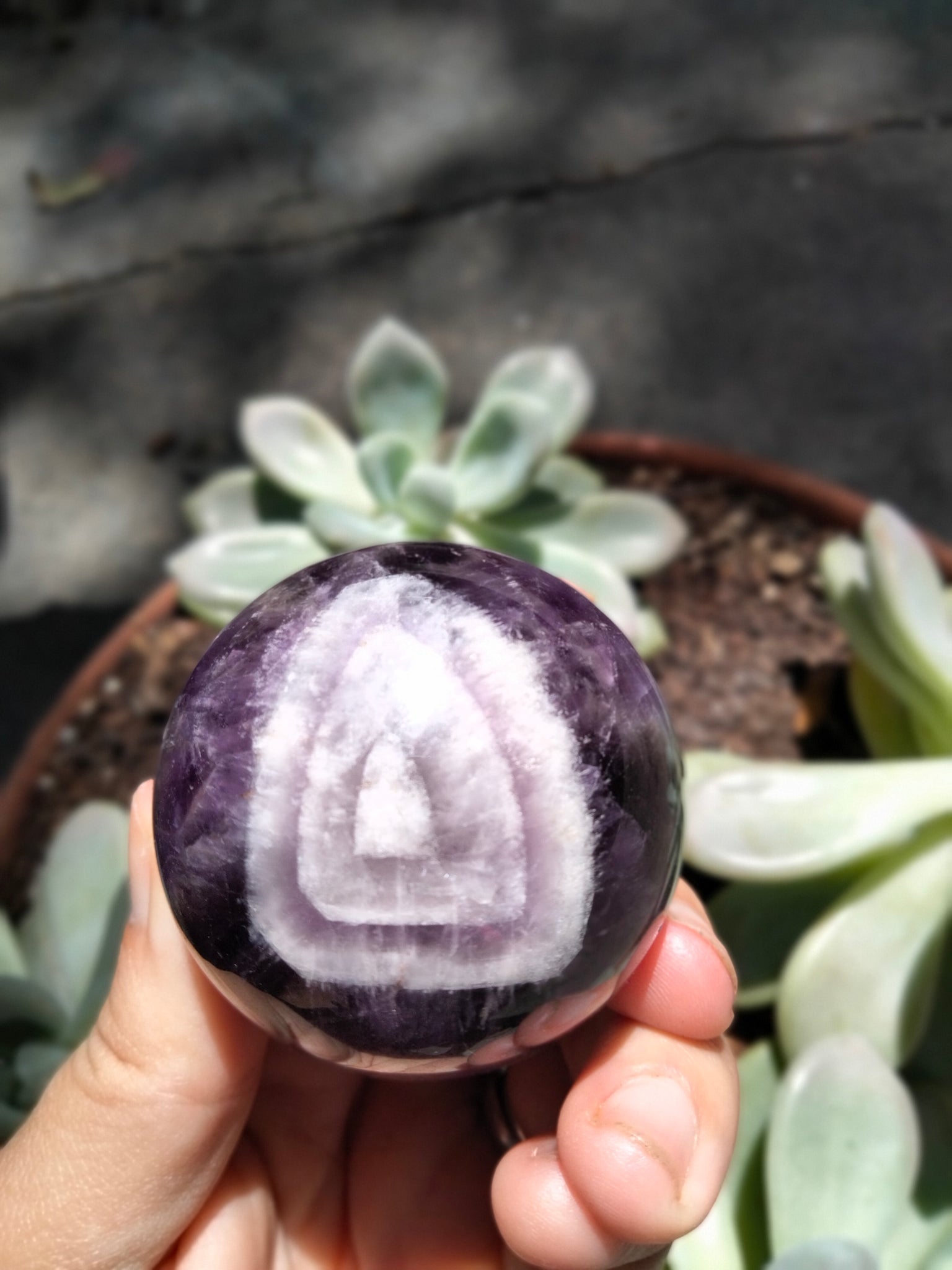 Amethyst Sphere