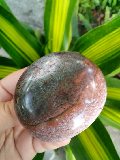 Ocean Jasper Crystal Palmstone