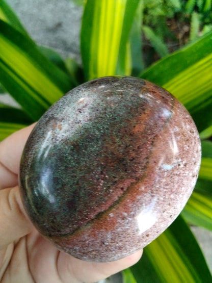 Ocean Jasper Crystal Palmstone