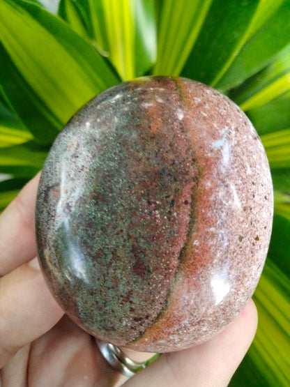 Ocean Jasper Crystal Palmstone