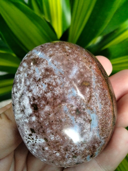 Ocean Jasper Crystal Palmstone