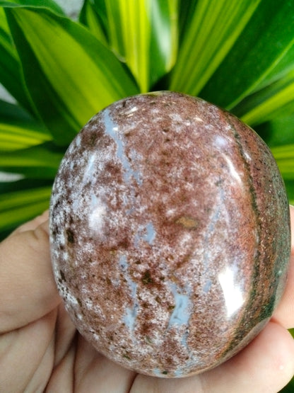 Ocean Jasper Crystal Palmstone