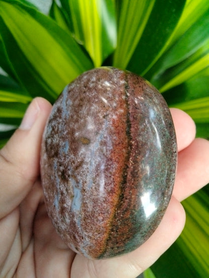 Ocean Jasper Crystal Palmstone
