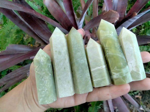 Nephrite Jade Crystal Point