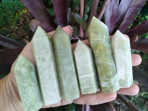 Nephrite Jade Crystal Point