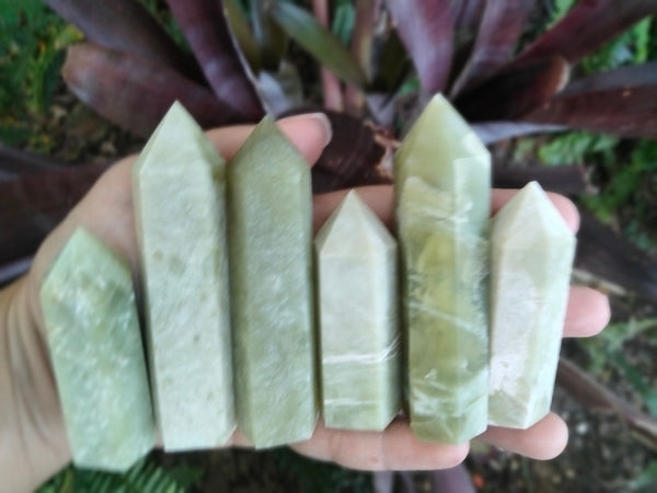 Nephrite Jade Crystal Point