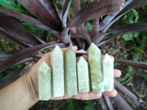 Nephrite Jade Crystal Point