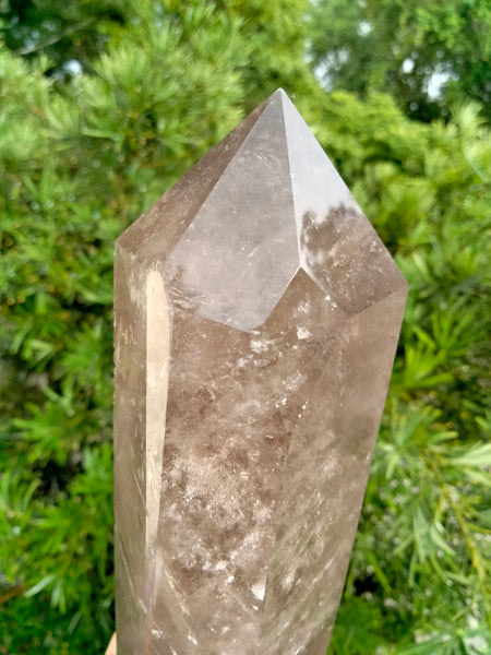 Smokey Quartz Crystal Tower