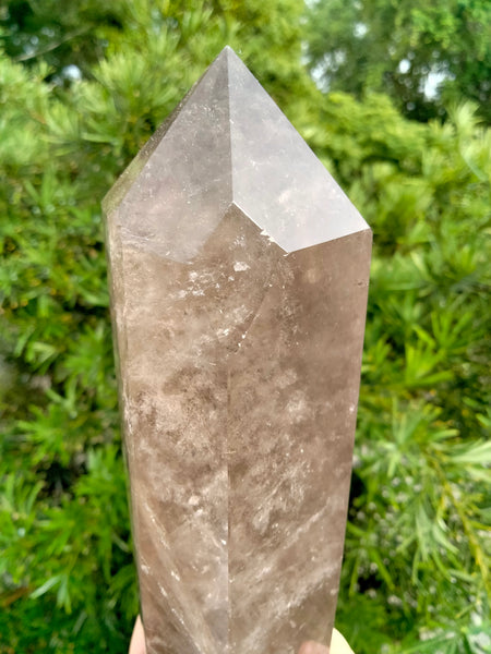 Smokey Quartz Crystal Tower