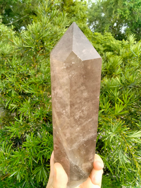 Smokey Quartz Crystal Tower