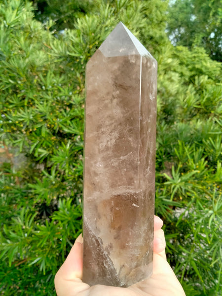 Smokey Quartz Crystal Tower