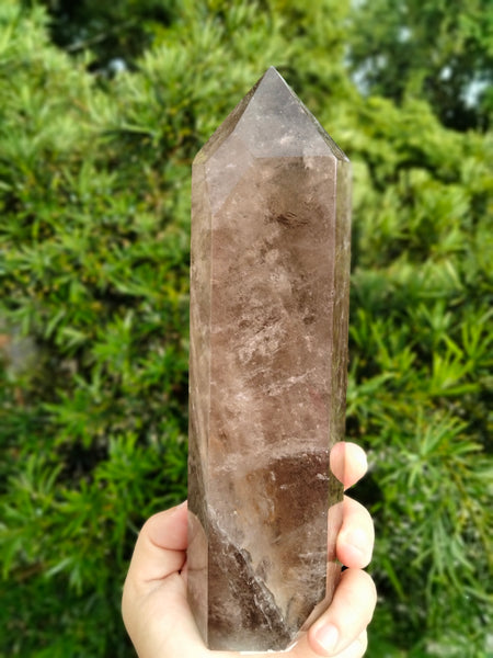 Smokey Quartz Crystal Tower