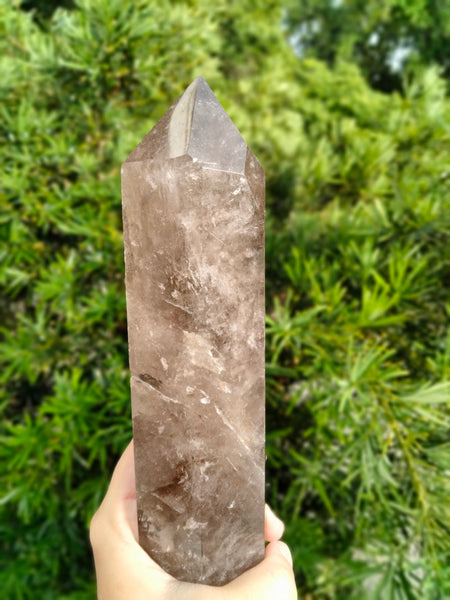 Smokey Quartz Crystal Tower