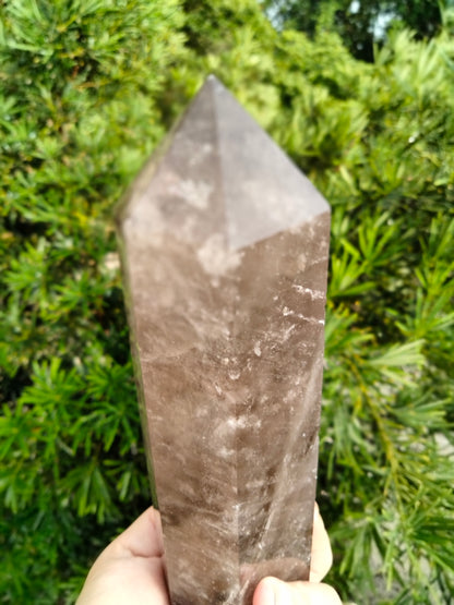 Smokey Quartz Crystal Tower