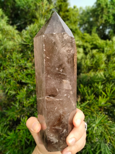 Smokey Quartz Crystal Tower