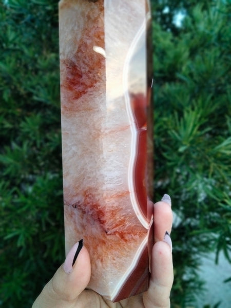 Carnelian Jasper Tower