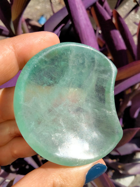 Fluorite Crystal moon Bowl