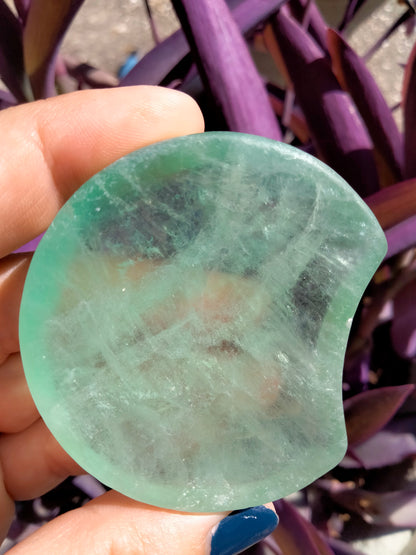 Fluorite Crystal moon Bowl