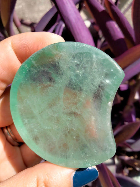 Fluorite Crystal moon Bowl