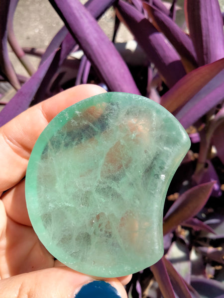 Fluorite Crystal moon Bowl