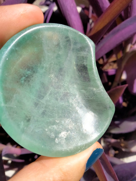 Fluorite Crystal moon Bowl