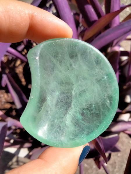 Fluorite Crystal moon Bowl