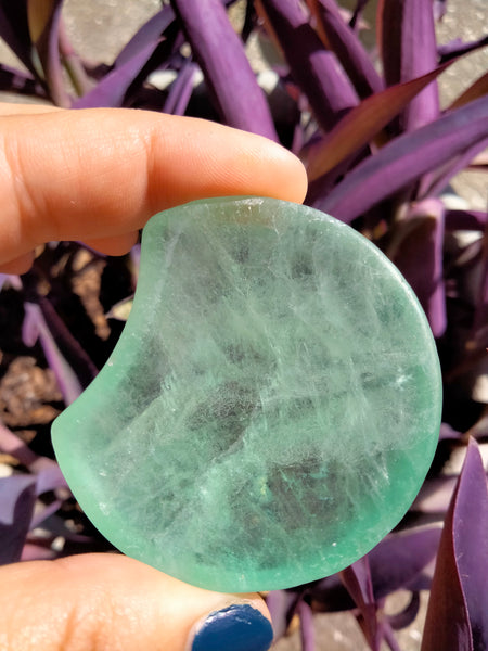 Fluorite Crystal moon Bowl