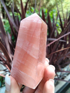 Rose calcite Tower