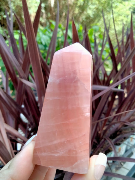 Rose calcite Tower