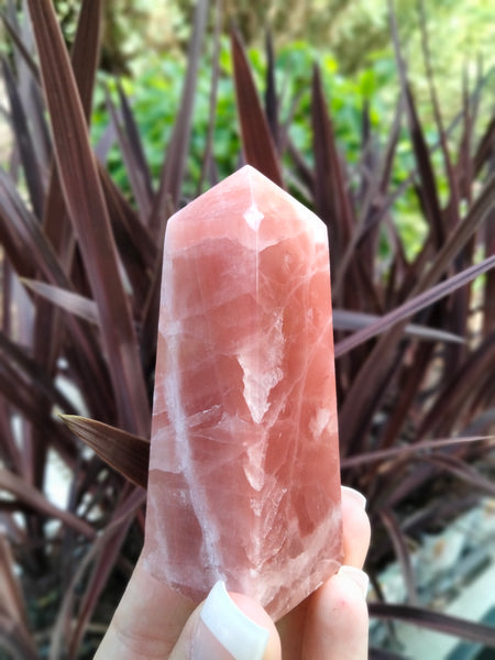 Rose calcite Tower