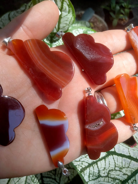 Carnelian Jasper Clouds pendent