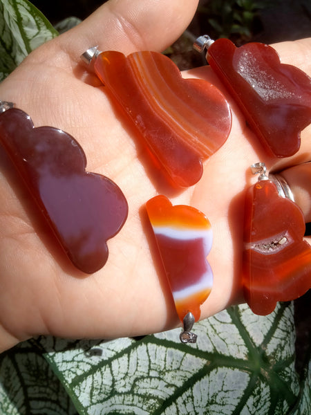 Carnelian Jasper Clouds pendent