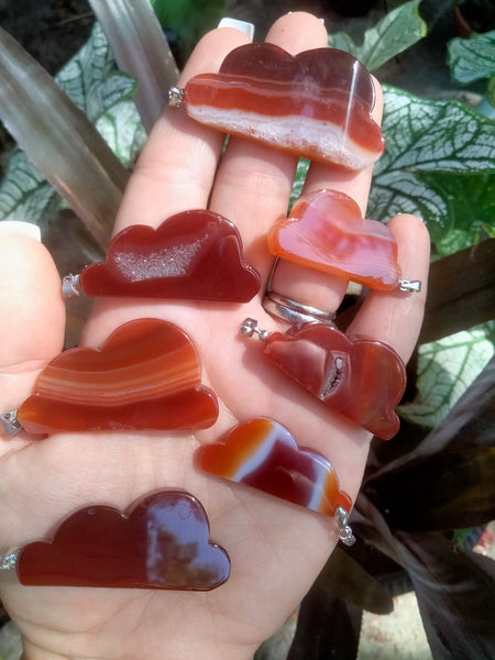 Carnelian Jasper Clouds pendent