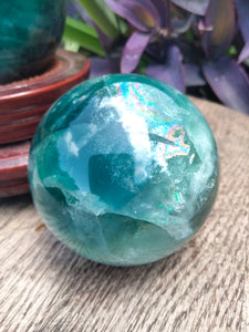 Blue Fluorite Sphere